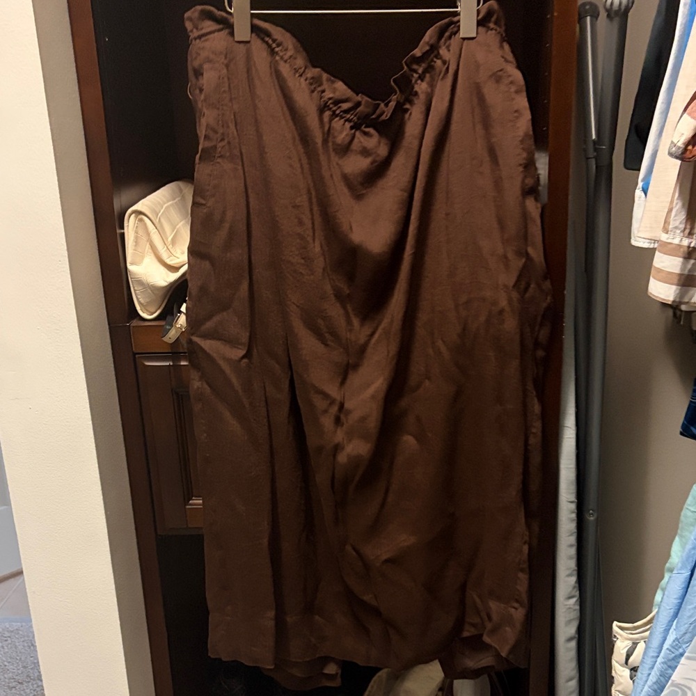Banana Republic Chocolate Maxi Skirt